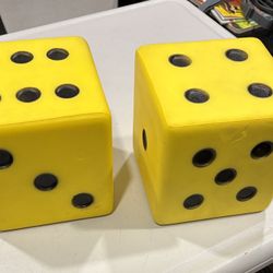 Large Dice Pair 6”