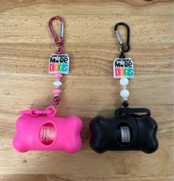 Dog Leash Clips MOM GRANDMA & HUSKY