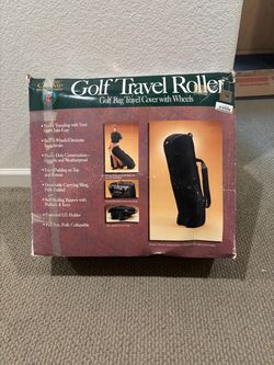 Golf bag with wheels