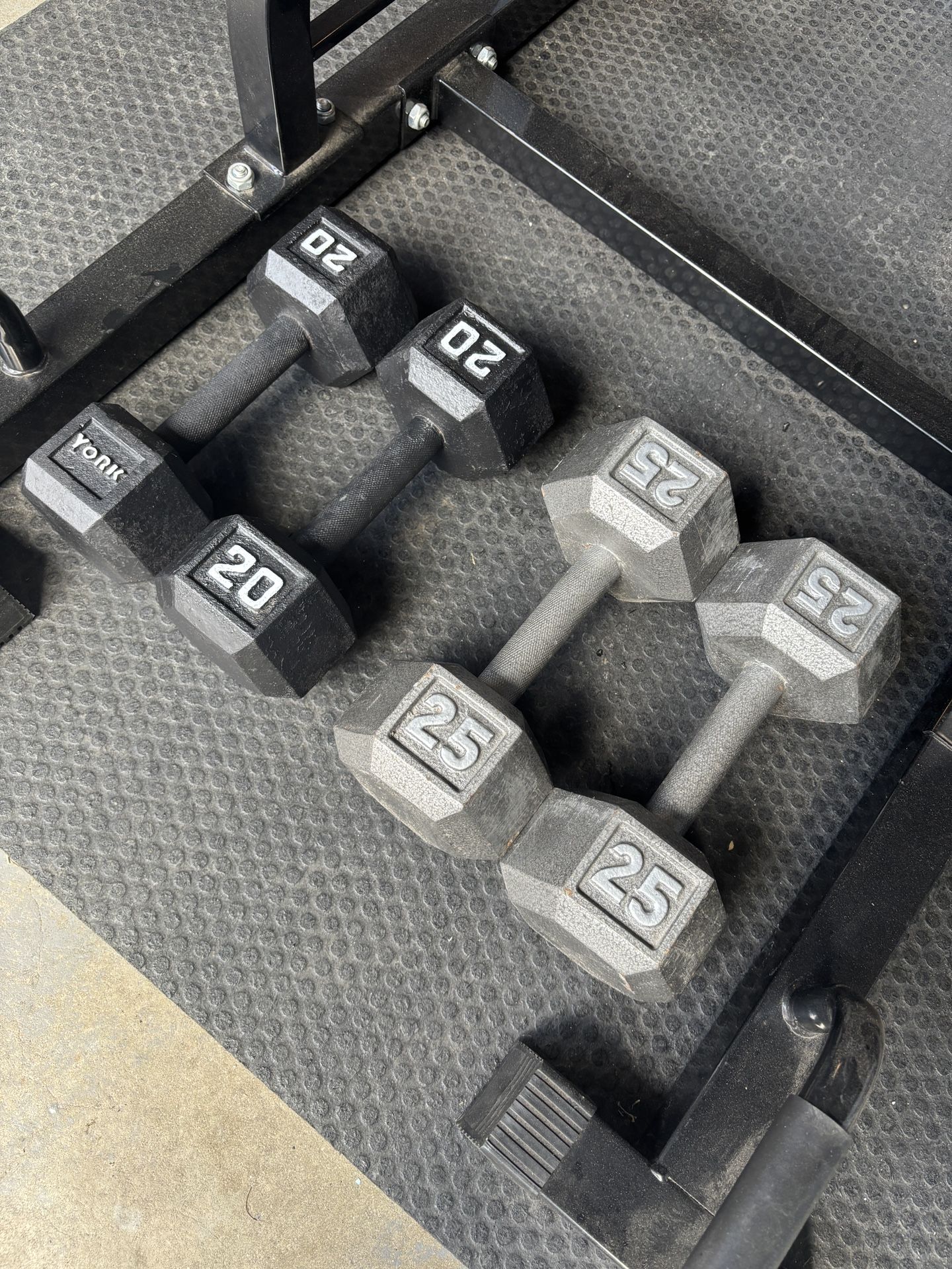 Hex Dumbbells - 90 Lbs