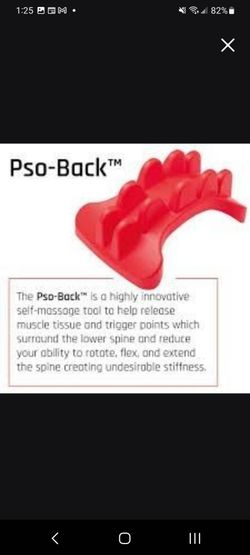 PSO-Back Muscle Release Tool and Back Massager, Deep Tissue Massage Tool, Back Release Tool, self-Massage, deep Tissue, Muscle Tension - Full Back Str