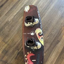 Wakeboard And Boots 