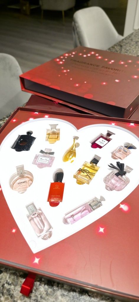 Perfumes For WOMEN 12 pieces Gift Set