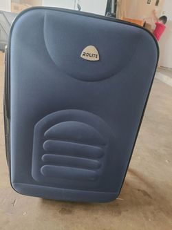 Rolite Navy Blue Hard Shell Luggage