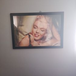 Marilyn Monroe Vintage Framed Photo 