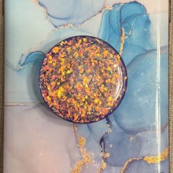 I Phone 11 Case With Pop Socket - Multi Colored 