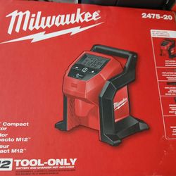 Milwaukee new Inflator M12