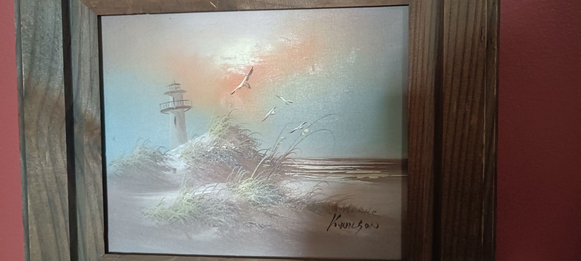 Vintage Oil Painting 14" x 12"