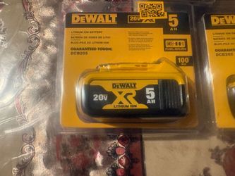 DEWALT  5AH 20V