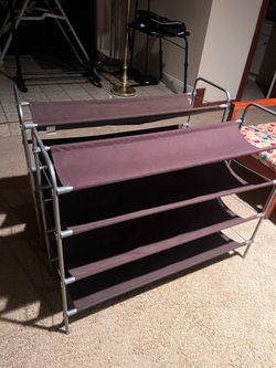 5-Tier Fabric Shoe Rack Organizer