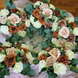 6 Wedding Bridesmaid Bouquets 