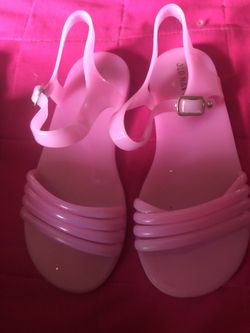 Jelly sandals girl size 11