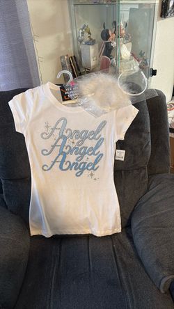 Angel tee & headband