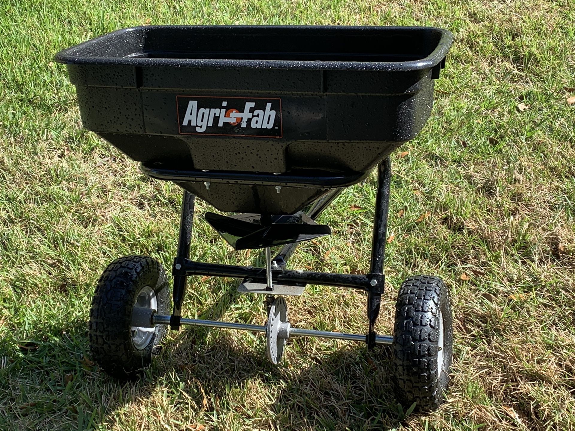 Agri-Fab Spreader for Riding Lawn Mower