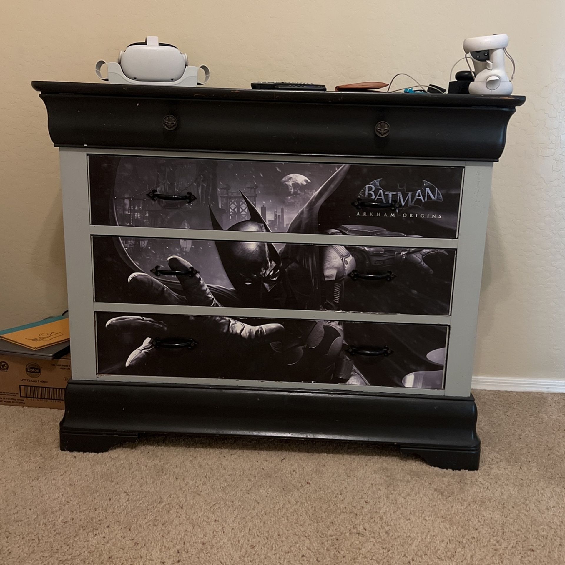 Custom Batman Dresser
