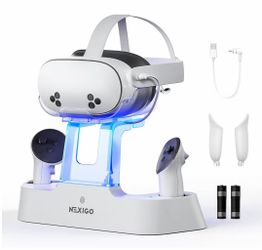 NexiGo VR Headset Charging Stand with Controllers