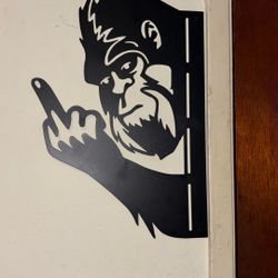 Gorilla Flipping Off