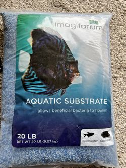 Aquatic Substrate 20lb Blue/white Sand