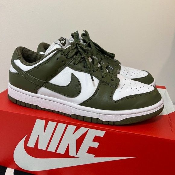 Nike Dunks Olive Green