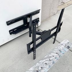 (New) $25 Swivel 32-55 Inches TV Wall Mount Bracket, VESA 400x400mm, Max Weight 99 Lbs