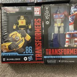 Transformers Walmart 2 Packs Optimus Prime Bumblebee Rare 2 Pack