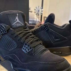 Jordan 4 BLACK CAT SIZE 10.5 BRAND NEW WITH RECIPT 