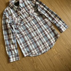 MENS SPORTIER PLAID FLANNEL SHIRT 2XL XXL