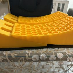 Camper Leveling Blocks System With 2 Chocks