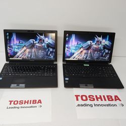 Toshiba Tecra R850/R950. Business Laptop i5 Processor 128GB SSD Windows 10Pro 64bit Open Office Suite 