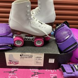 Skates Size 7 And Accesories