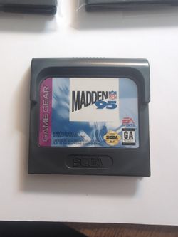 Sega Game Gear - Madden 95