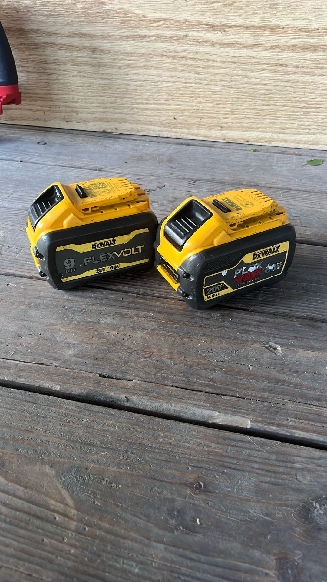 Dewalt Set Flexvolt (9.0 AH)