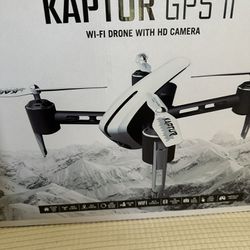 PROTOCOL Kaptur GPS II Wi-Fi Drone with HD Camera - White (6182-7XBH)