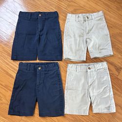Wonder nation boys uniform shorts 4 pack size 5