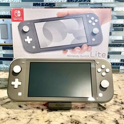 Nintendo Switch Lite Gray In Great Condition