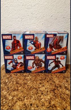 Six Marvel 48 PC Puzzles