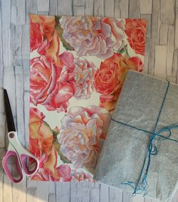 10x13 Watercolor Flowers Poly Mailer