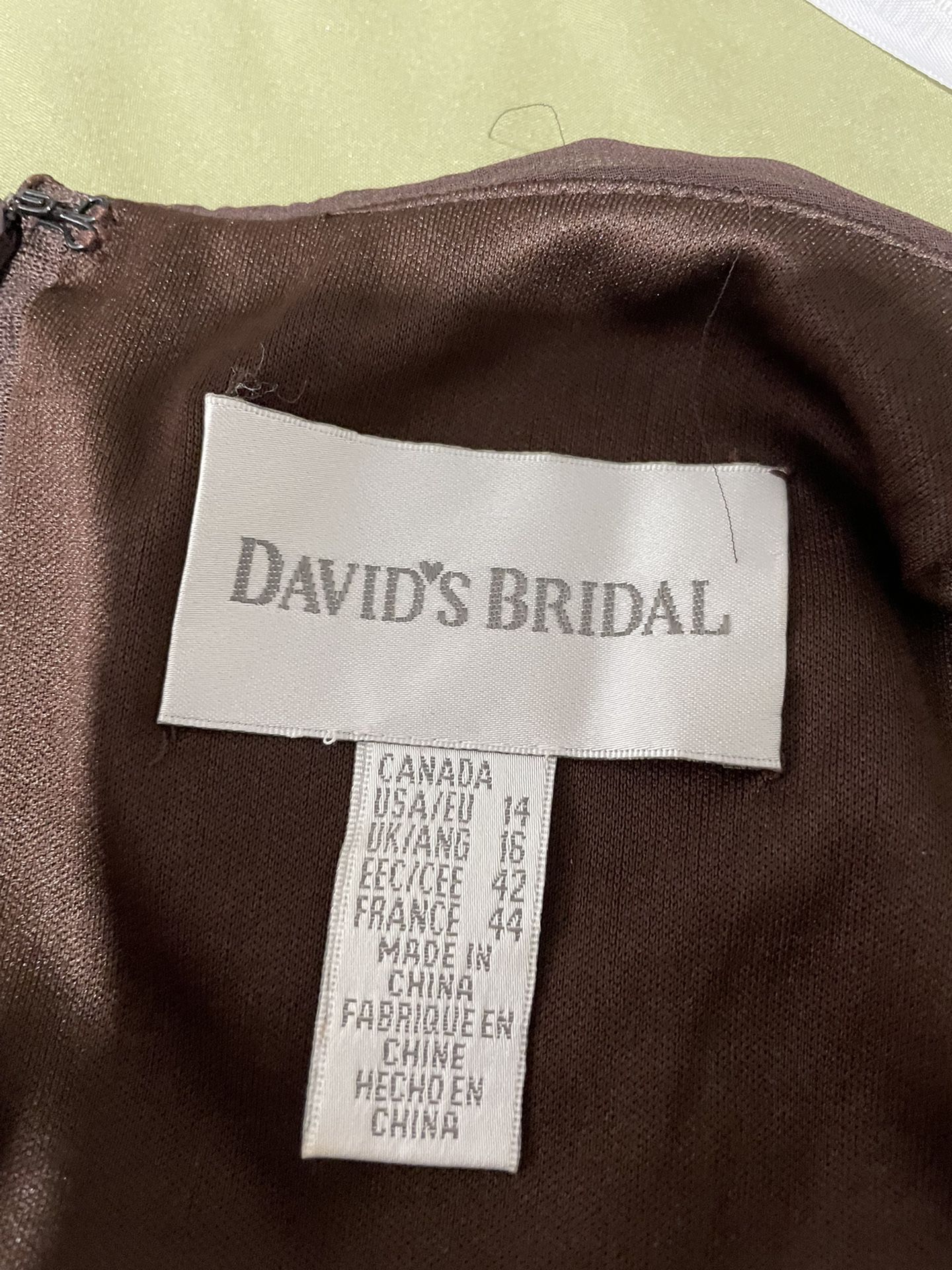 Dress From Davids Bridal 