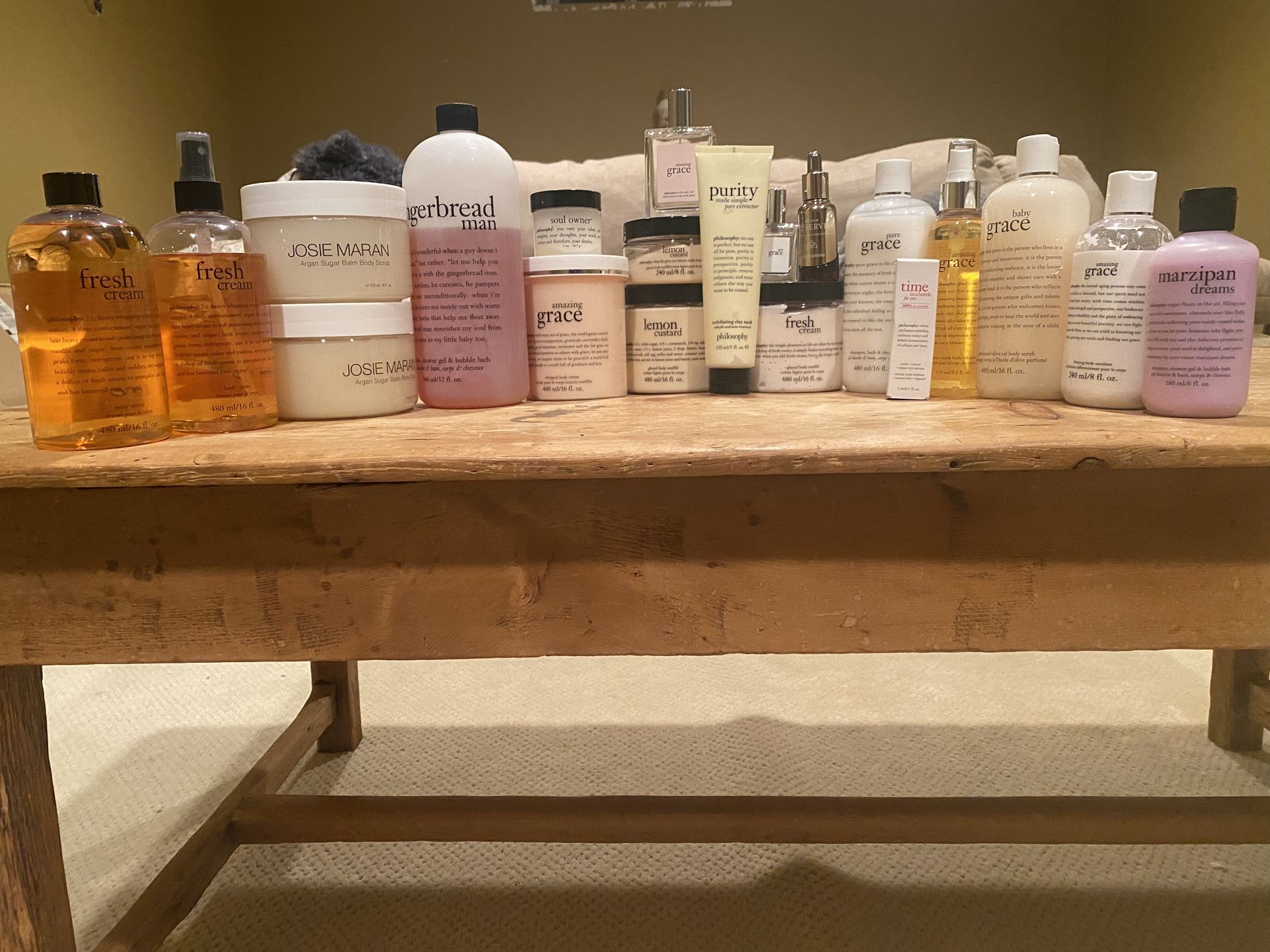Philosophy and Josie Maran Lot