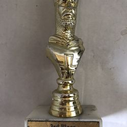 Celerity chess tournament 3 rd place king trophy vintage item