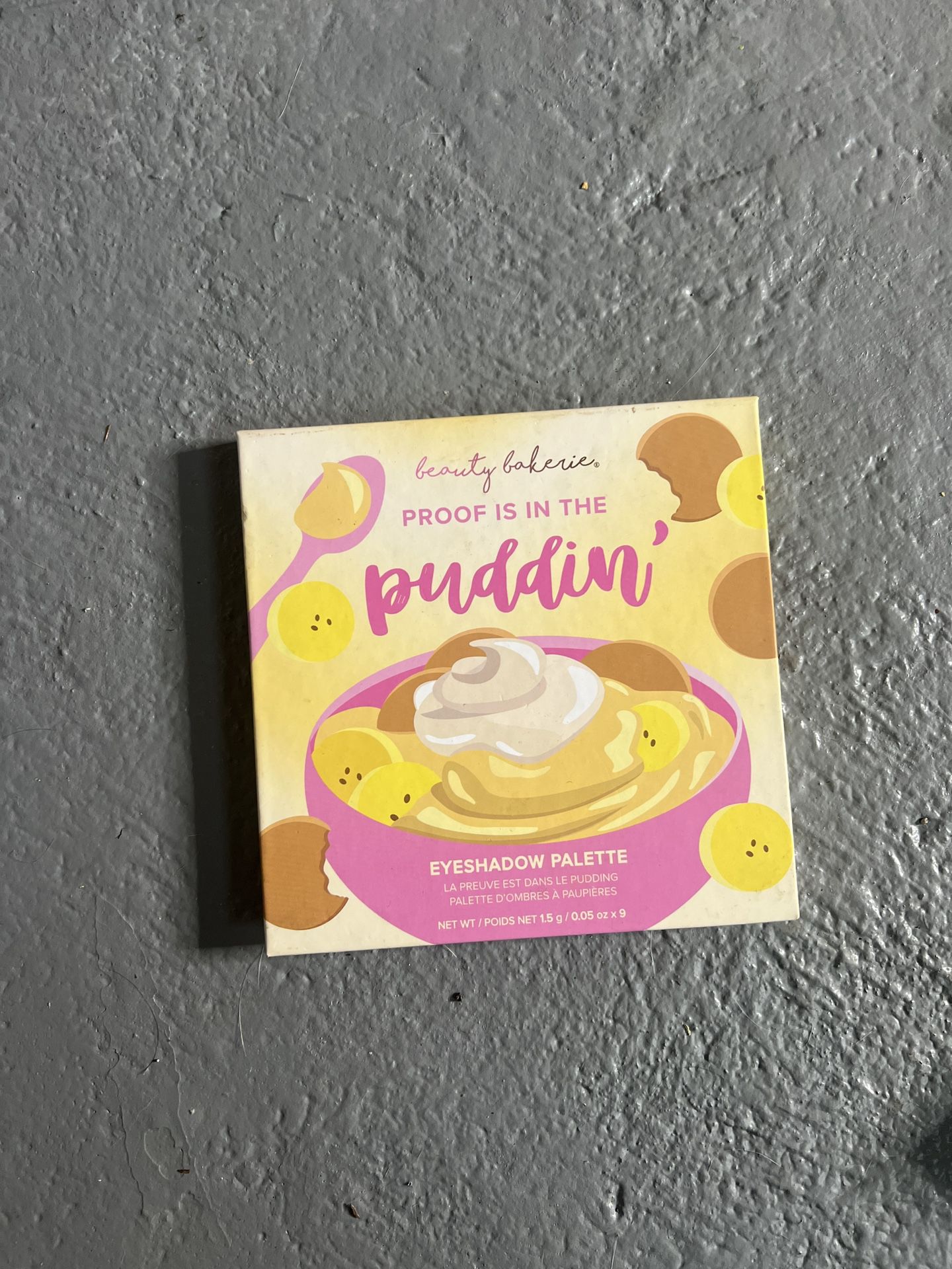 Brand new PROOF IS IN THE PUDDIN’ eyeshadow palette