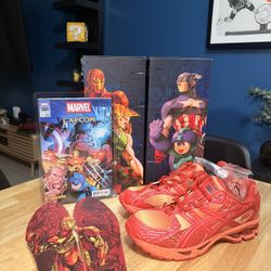 Kith Marvel Asics Shoes