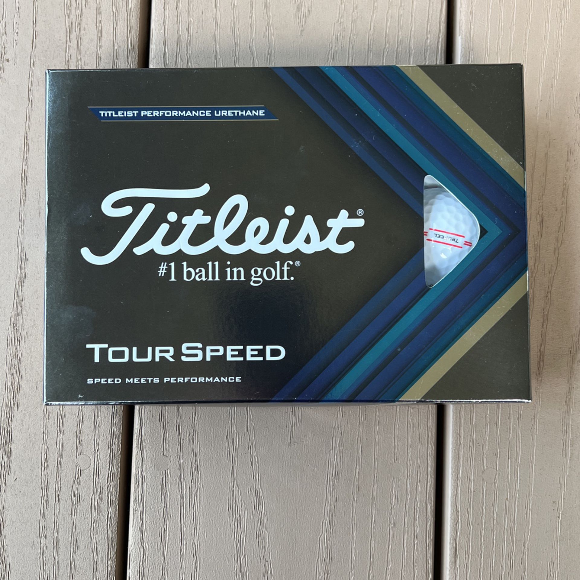 Titleist Golf Balls - 9 Tour Speed 3 TruFeel