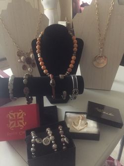 Jewelry - bracelets necklaces pins