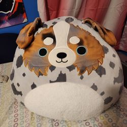 Giant Squishmallow Raylor The Australian Dog