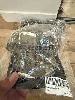 SKYLRK JUSTIN BIEBER COACHELLA MERCH CAMO HAT