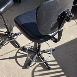 2 Bevco Bench Height Chairs