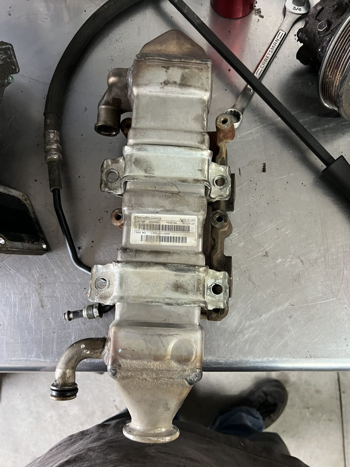 6.7 Cummins Egr Cooler & parts 