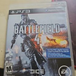 PS3 Battlefield 4 Limited Edition Video Game 