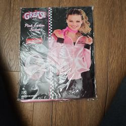 Pink Ladies Jacket And Scarf 